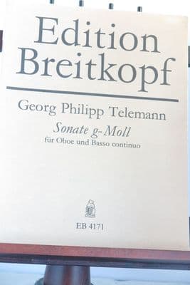 Telemann G P - Sonata in G Minor for Oboe &  Basso Continuo