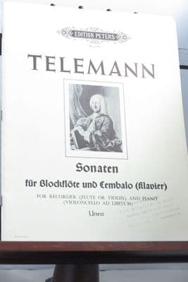 Telemann G P - Sonatas 1 & 2 for Recorder (or Flute) & Piano