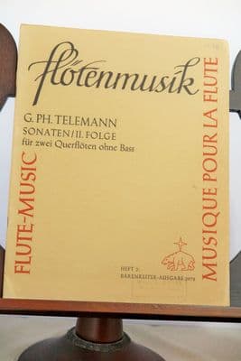 Telemann G P - Sonatas for 2 Flutes without Bass Vol 2