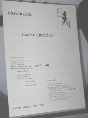 Tenaglia A - Aria Antica arr Maganin Q