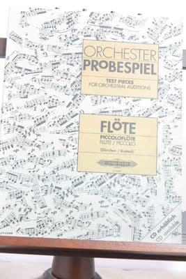 Test Pieces for Orchestral Auditions - Flute/Piccolo