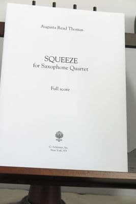 Thomas A R - Squeeze for Saxophone Quartet