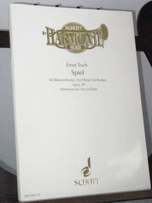 Toch E - Spiel for Wind Orchestra Op 39