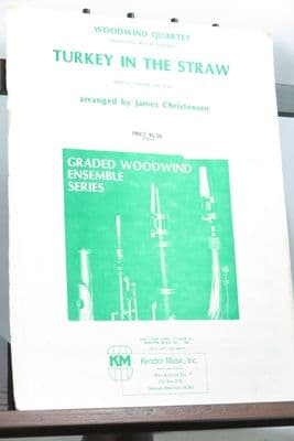 Turkey in the Straw for 2 Flutes & 2 Clarinets arr Christensen J