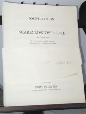 Turrin J  - Scarecrow Overture for Concert Band (parts & score)