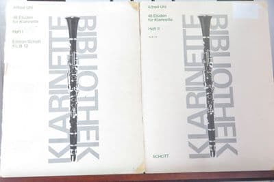Uhl A - 48 Studies for Clarinet Books 1 & 2