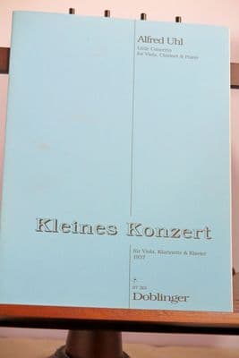 Uhl A - Little Concerto for Viola Clarinet & Piano (1937)