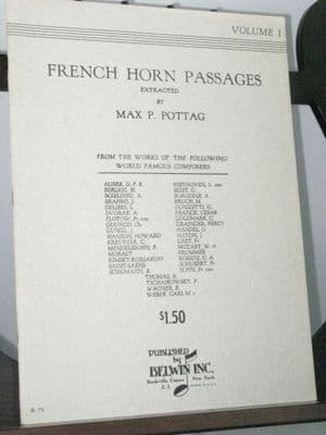 Various Composers - French Horn Passages Vol 1