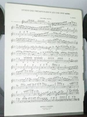 Verdi G - Hymn and Triumphal March from Aida Flute 1 Part