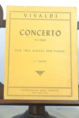 Vivaldi A - Concerto in C for 2 Flutes & Piano [INCOMPLETE]