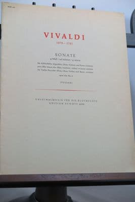 Vivaldi A - Sonata in G Minor Op 13a No 6 [INCOMPLETE]