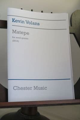 Volans K - Matepe (2004) for Reed Quintet