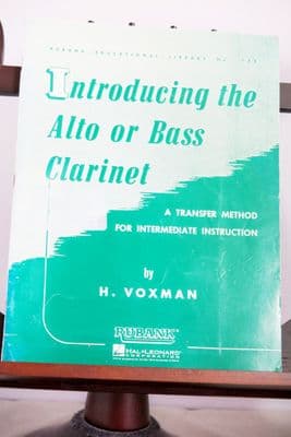 Voxman H - Introducing the Alto or Bass Clarinet - A Transfer Method for Intermediate Instruction