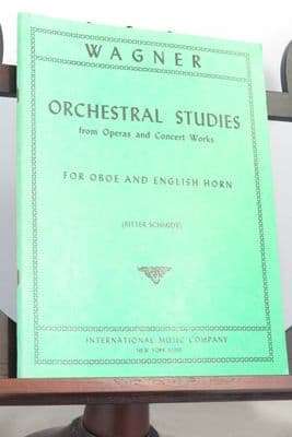 Wagner R - Orchestra Studies from Opera & Concert Works for Oboe & English Horn