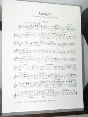 Wagner R - Procession to the Minster from Lohengrin Flute 1 Part