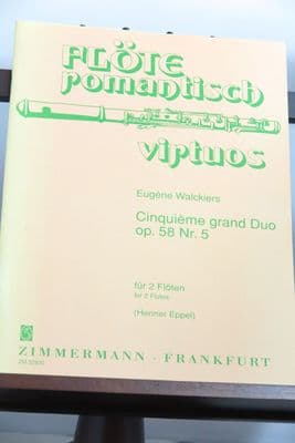 Walckiers E - Grand Duo Op 34 No 5 for 2 Flutes