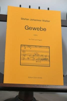 Walter S J - Gewebe (1995) for Flute & Bassoon