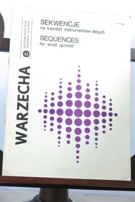 Warzecha P - Sequences for Wind Quintet (Score only)