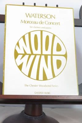 Waterson J - Morceau de Concert for Clarinet & Piano [INCOMPLETE]
