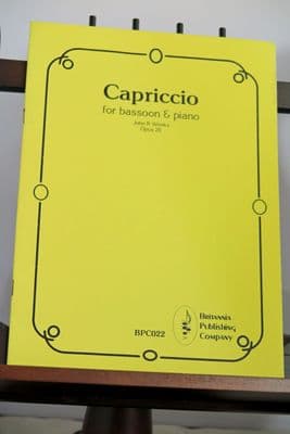 Weeks J R - Capriccio Op 26 for Bassoon & Piano