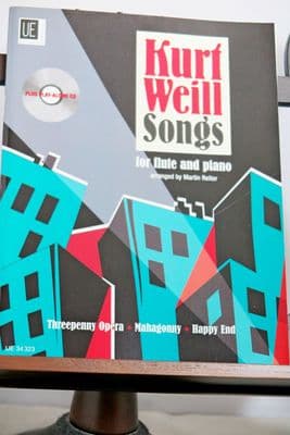 Weill K - Kurt Weill Songs for Flute & Piano arr Reiter M