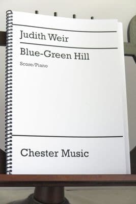 Weir J - Blue-Green Hill for Flute Clarinet Violin Cello & Piano