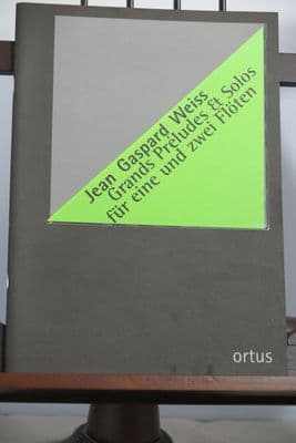 Weiss J G - Grands Preludes & Solos for 1 & 2 Flutes