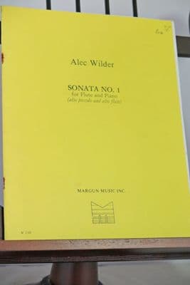 Wilder A - Sonata No 1 for Flute & Piano