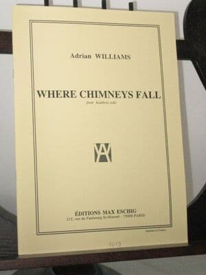 Williams A - Where Chimneys Fall for Solo Oboe