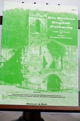 Williams R V - Six Studies in English Folksong for Cor Anglais & Piano arr Stanton R E