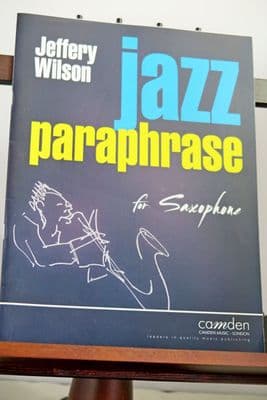 Wilson J - Jazz Paraphrase for Saxophone