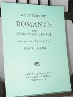 Wolf-Ferrari E -  Romance from Susanna's Secret arr Salter L