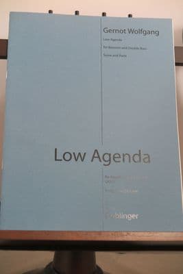 Wolfgang G - Low Agenda for Bassoon & Double Bass