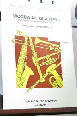 Woodwind Quartets for 2 Flutes (or Flute & Oboe) & 2 B Flat Clarinets arr Hanmer R