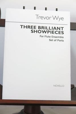 Wye T - Three Brilliant Showpieces for Flute Ensemble