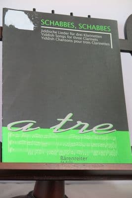 Yiddish Songs for Three Clarinets arr Goden P