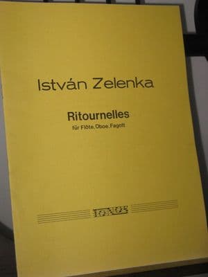 Zelenka I - Ritournelles for Flute Oboe & Bassoon