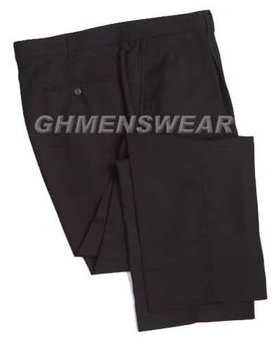 Black Felix Suit Trousers ( 44 to 60 waist )