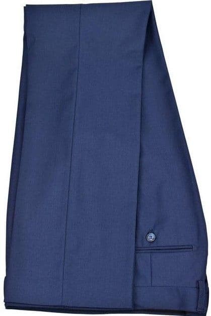 CAVANI JEFFERSON Blue Suit Trousers - SALE PRICE
