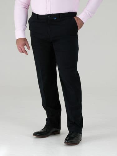 D555 COMFORT FLEXI WAIST CHINO - DARK INDIGO