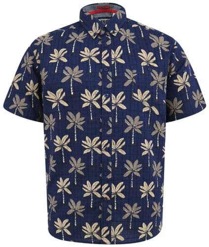 D555 JACQUARD ALL OVER PRINT SHIRT - DAVEY