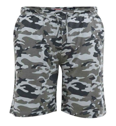 D555 JERSEY CAMO SHORTS