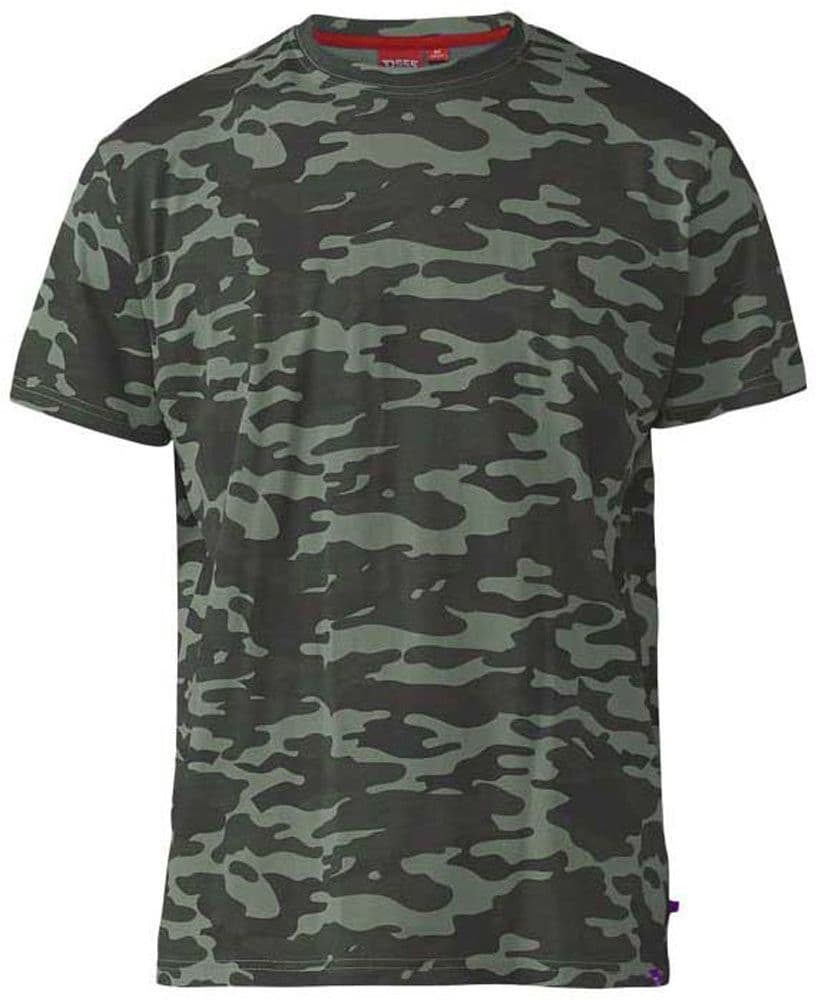 T-shirt USA Camouflage Personnalisable - Tailles S à 4XL - Neuf Sans étiquette