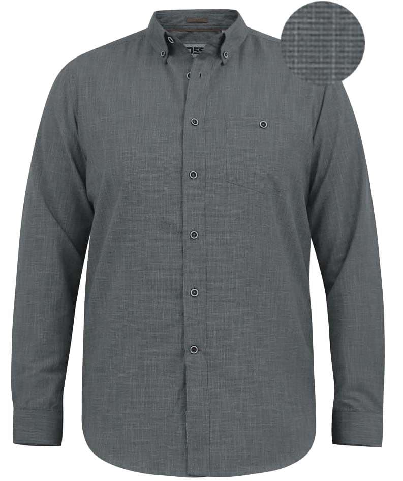 D555 LONG SLEEVED CROSS HATCH SHIRT
