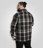 D555 check Shirt 3xl 4xl 5xl 6XL long sleeve