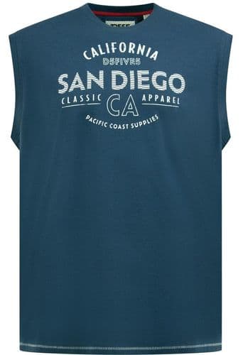 D555 SAN DIEGO SLEEVELESS  T SHIRT