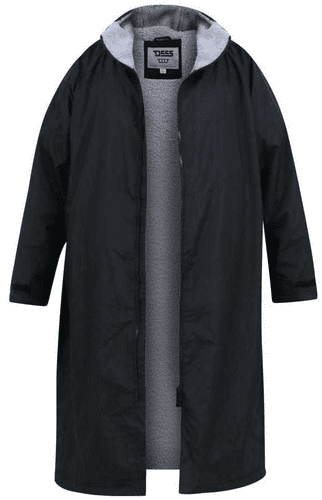 D555 SHERPA LINED SHOWERPROOF ROBE COAT