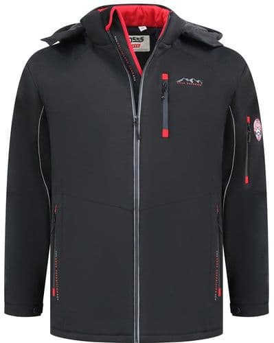 D555 SOFT SHELL HOODED JACKET - FRETWELL