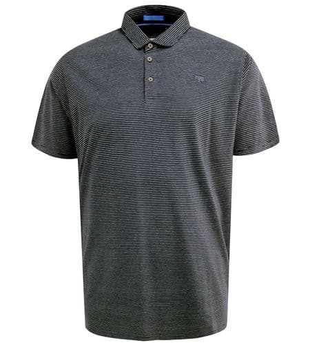D555 STRIPE POLO SHIRT WITH BEAR LOGO