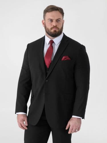 D555 SUIT JACKET - TED BLACK